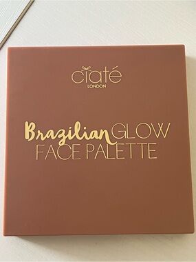 New -Ciate London Brazilian Glow Face Palette — Warm Brown